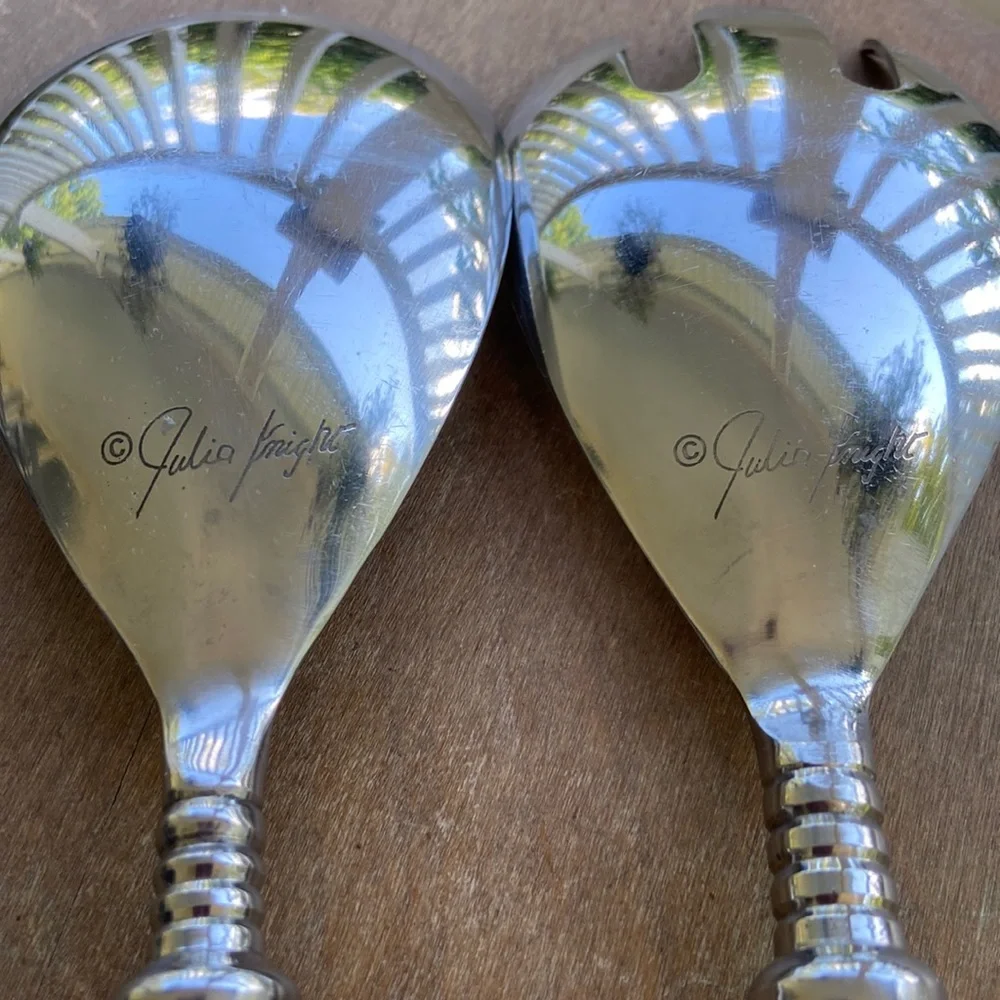 Julia Knight Peony Salad Serving Set